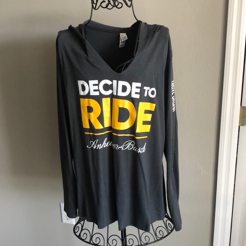 Anheuser Busch Decide to Ride Long Sleeve T-Shirt